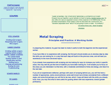 Tablet Screenshot of metalscraping.com
